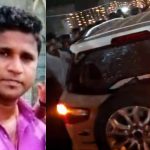 മദ്യലഹരിയിൽ അയ്യപ്പഭക്തർ  ക്കിടയിലേക്ക് കാർ ഓടിച്ചുകയറ്റി; ഒരു മരണം, യുവാവ് അറസ്റ്റിൽ