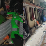 പാചകവാതക സിലിണ്ടർ പൊട്ടിത്തെറിച്ച് നാല് പേർക്ക് പൊള്ളലേറ്റു