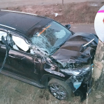 കാർ നിയന്ത്രണം വിട്ട് മരത്തിലിടിച്ചു; മന്ത്രി ലക്ഷ്മി ഹെബ്ബാൾക്കറിനും സഹോദരനും പരുക്ക്