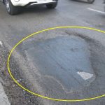 ബെംഗളൂരുവിലെ ഡബിൾ ഡെക്കർ ഫ്ലൈഓവറിൽ കുഴികൾ രൂപപ്പെട്ടു