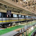 മെട്രോ യെല്ലോ ലൈനിലെ ട്രെയിൻ സർവീസ് ഏപ്രിൽ മുതൽ