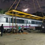 മെട്രോ പർപ്പിൾ ലൈനിലേക്കുള്ള പ്രോട്ടോടൈപ്പ് ട്രെയിൻ ചൈനയിൽ നിന്ന് ബെംഗളൂരുവിലെത്തി