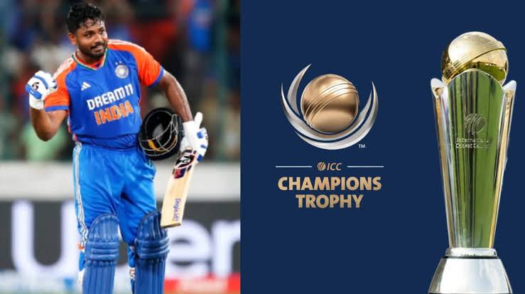 ചാമ്പ്യൻസ് ട്രോഫി; ഇന്ത്യൻ ടീമിൽ നിന്ന് സഞ്ജു പുറത്ത്