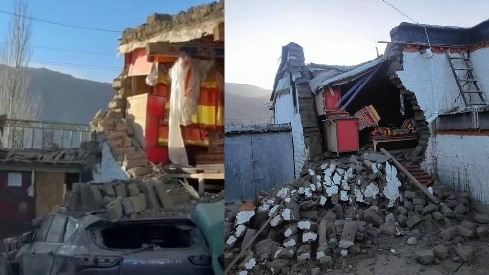 ടിബറ്റ് ഭൂചലനം; മരണം 126 ആയി, ഇരുന്നൂറോളം പേർക്ക് പരുക്ക്