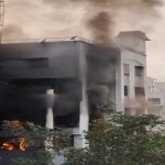 റെസിഡന്‍ഷ്യല്‍ കെട്ടിടത്തില്‍ വന്‍ തീപിടുത്തം; ഒരു മരണം