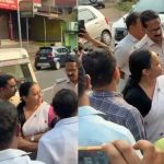 വീണ ജോര്‍ജിനെ കരിങ്കൊടി കാണിച്ച്‌ യൂത്ത് കോണ്‍ഗ്രസ്‌