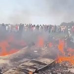 പരിശീലന പറക്കലിനിടെ യുദ്ധവിമാനം തകര്‍ന്നുവീണു