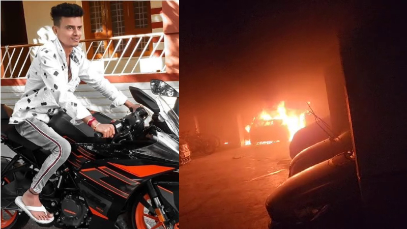 പെൺസുഹൃത്തിന്റെ വീട്ടിലെ വാഹനങ്ങൾ കത്തിച്ച സംഭവം; നാല് പേർ പിടിയിൽ
