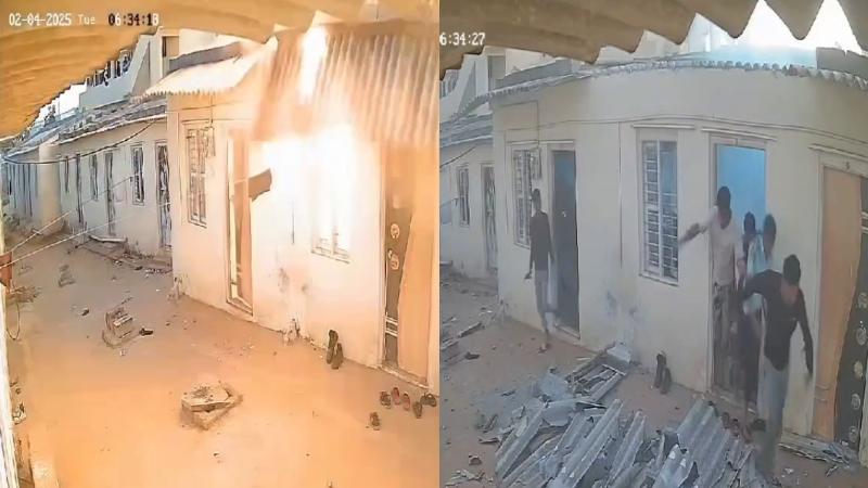 പാചകവാതക സിലിണ്ടർ പൊട്ടിത്തെറിച്ച് അപകടം; അഞ്ച് പേർക്ക് പൊള്ളലേറ്റു