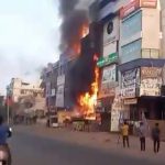 എടിഎം കിയോസ്കിൽ വൻ തീപിടുത്തം;16 ലക്ഷം രൂപ കത്തിനശിച്ചു