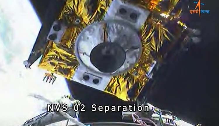 ഐഎസ്ആര്‍ഒയുടെ നൂറാം വിക്ഷേപണം; ബഹിരാകാശത്തെത്തിച്ച എൻവിഎസ് 02 ഉപഗ്രഹത്തിന് സാങ്കേതിക തകരാർ