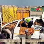 മഹാകുംഭമേള തീര്‍ത്ഥാടകര്‍ സഞ്ചരിച്ച വാഹനങ്ങള്‍ കൂട്ടിയിടിച്ച് അപകടം; പത്ത് മരണം