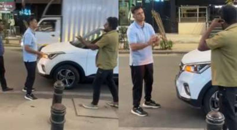 ഇന്ത്യൻ ക്രിക്കറ്റ് ടീം മുൻ ക്യാപ്റ്റൻ രാഹുൽ ദ്രാവിഡ് സഞ്ചരിച്ച കാർ അപകടത്തിൽ പെട്ടു