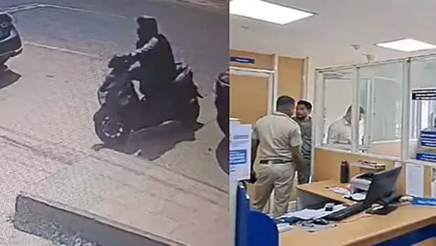 ചാലക്കുടി ബാങ്ക് കവര്‍ച്ച; മോഷ്ടാവ് സഞ്ചരിച്ചത് ടിവിഎസ് എന്‍ഡോര്‍ഗില്‍