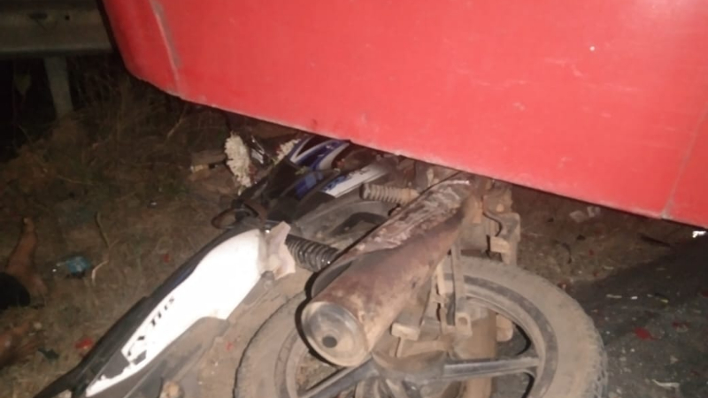 കെഎസ്ആർടിസി ബസും ബൈക്കും കൂട്ടിയിടിച്ച് രണ്ട് മരണം