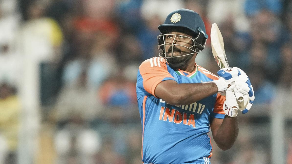 കൈവിരലിന് പരുക്ക്; സഞ്ജുവിന് ആറാഴ്ചത്തെ വിശ്രമത്തിന് നിർദേശം