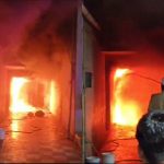 ഫർണിച്ചർ ഗോഡൗണിൽ തീപിടുത്തം; ലക്ഷങ്ങളുടെ വസ്തുക്കൾ കത്തിനശിച്ചു