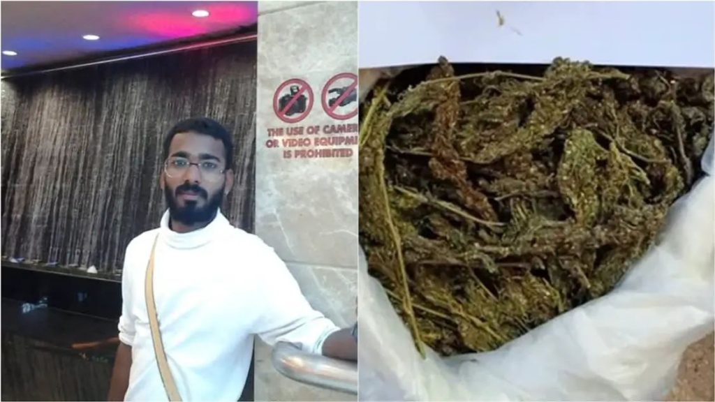 ഹൈബ്രിഡ് കഞ്ചാവുമായി സിനിമ മേക്കപ്പ് മാൻ പിടിയില്‍