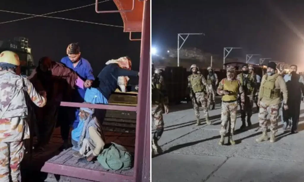 പാകിസ്ഥാനിൽ ട്രെയിൻ റാഞ്ചി ബന്ദികളാക്കിയ 346 പേരെയും മോചിപ്പിച്ചെന്ന് സൈന്യം