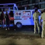 സ്വകാര്യ ബസുകൾ കൂട്ടിയിടിച്ച് അപകടം; ഒരു മരണം, നിരവധി യാത്രക്കാർക്ക് പരുക്ക്