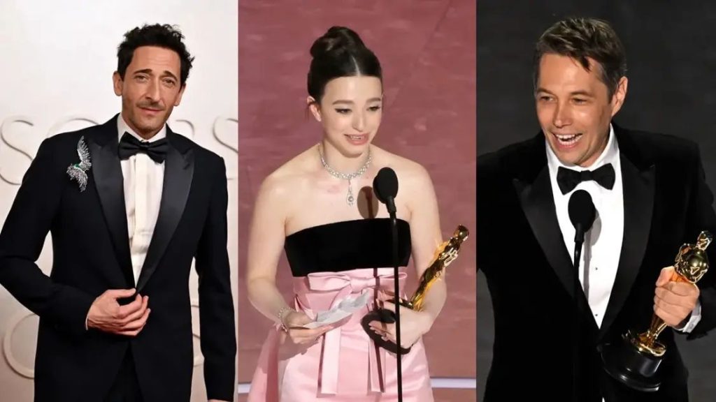 ഓസ്കാര് 2025; മികച്ച നടന് എഡ്രിയാന് ബ്രോഡി, നടി മെെക്കി മാഡിസണ്, സിനിമ അനോറ