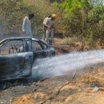 കാർ സ്വകാര്യ ബസുമായി കൂട്ടിയിടിച്ച് അമ്മയും മകനും മരിച്ചു
