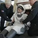 ചരിത്ര നിമിഷം; ഒമ്പത് മാസത്തിന് ശേഷം സുനിതയും വില്‍മോറും ഭൂമിയിലെത്തി