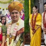 തേജസ്വി സൂര്യ എംപിയും ഗായിക ശിവശ്രീ സ്കന്ദപ്രസാദും വിവാഹിതരായി