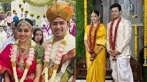 തേജസ്വി സൂര്യ എംപിയും ഗായിക ശിവശ്രീ സ്കന്ദപ്രസാദും വിവാഹിതരായി