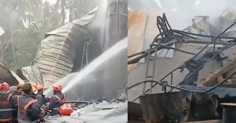 ജോലിയില്‍ നിന്നും പിരിച്ചു വിട്ടതിന്റെ വൈരാഗ്യത്തില്‍ കമ്പനിക്ക് തീയിട്ടു