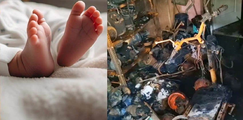 ഇ-സ്കൂട്ടർ ചാർജ് ചെയ്യുന്നതിനിടെ തീപിടുത്തം; പൊള്ളലേറ്റ പിഞ്ചുകുഞ്ഞ് മരിച്ചു