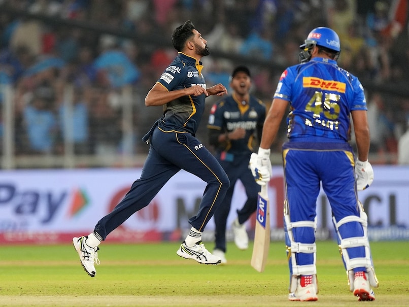 ഐപിഎൽ; ഗുജറാത്തിനെതിരെ മുംബൈ ഇന്ത്യന്‍സിന് 197 റണ്‍സ് വിജയലക്ഷ്യം