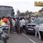 കർണാടക ആർടിസി ബസ് കാറിൽ ഇടിച്ച് അപകടം; ഒരു കുടുംബത്തിലെ നാല് പേർ മരിച്ചു