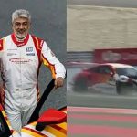 അജിത്ത് കുമാറിന് വീണ്ടും കാര്‍ റേസിങ്ങിനിടെ അപകടം