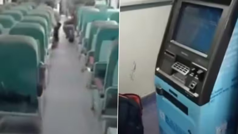 ഇന്ത്യയിലാദ്യമായി സഞ്ചരിക്കുന്ന ട്രെയിനിൽ എ.ടി.എം സ്ഥാപിച്ച് റെയിൽവേ