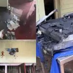 ടിവി കണ്ടുകൊണ്ടിരിക്കെ ശബ്ദത്തോടെ പൊട്ടിത്തെറിച്ചു; തീ ആളിപടര്ന്നു, വിദ്യാര്ഥിക്ക് പരുക്ക്