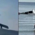 ചെറുവിമാനം കടലില്‍ തകര്‍ന്ന് വീണു; ആറ് മരണം