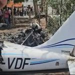 പരിശീലന വിമാനം തകര്‍ന്നു വീണു: പൈലറ്റ് മരിച്ചു