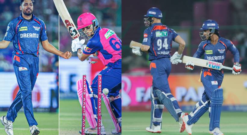 ഐപിഎൽ; രാജസ്ഥാന് വീണ്ടും തോൽവി, ലഖ്നൗവിന് ജയം