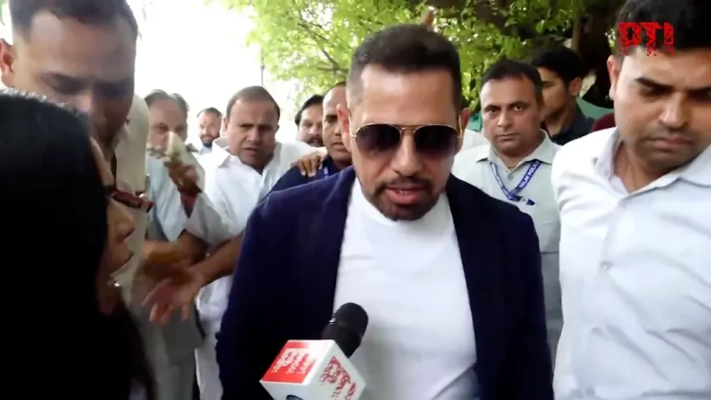 കള്ളപ്പണം വെളുപ്പിച്ചെന്ന കേസ്; ഇ.ഡിക്ക് മുന്നിൽ ചോദ്യം ചെയ്യലിന് ഹാജരായി റോബർട്ട് വാധ്ര