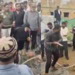 കുടുംബവഴക്കുമായി ബന്ധപ്പെട്ട് പരാതി നൽകി; യുവതിയെ നടുറോഡിൽ വെച്ച് ആറംഗസംഘം മർദിച്ചു