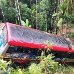 നിയന്ത്രണം നഷ്ടപ്പെട്ട കെഎസ്ആർടിസി ബസ്  വീട്ടിലേക്ക് ഇടിച്ചുകയറി അപകടം