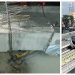 മെട്രോ നിർമാണത്തിനായി കൊണ്ടുപോയ ഗർഡർ ഓട്ടോയ്ക്ക് മുകളിൽ വീണു; ഡ്രൈവർ മരിച്ചു