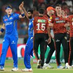 ഐപിഎൽ; ഹൈദരാബാദിന്റെ ബാറ്റിങ് നിരയെ പിടിച്ചുനിർത്തി മുംബൈ