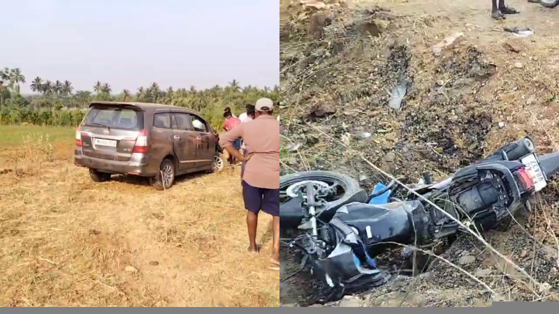 ബൈക്ക് കാറുമായി കൂട്ടിയിടിച്ച് അപകടം; ഒരാൾ മരിച്ചു