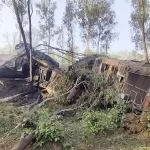 ജാർഖണ്ഡിൽ ഗുഡ്സ് ട്രെയിനുകൾ കൂട്ടിയിടിച്ച് അപകടം; രണ്ട് പേർ മരിച്ചു
