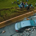 കൂരിയാട് ദേശീയപാത ഇടിഞ്ഞുതാഴ്ന്ന സംഭവം; കരാര്‍ കമ്പനിയെ ഡീബാര്‍ ചെയ്ത് കേന്ദ്രം