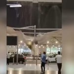 കനത്തമഴ: ഡല്ഹി വിമാനത്താവളത്തിന്റെ മേല്ക്കൂരയുടെ ഭാഗം തകര്ന്നുവീണു