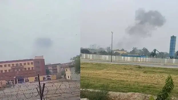 ലാഹോറില്‍ ഒന്നിലധികം സ്ഫോടന ശബ്ദം; സ്‌ഫോടനം നടന്നത് വോള്‍ട്ടണ്‍ എയര്‍ഫീല്‍ഡിന് സമീപം