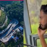 താമരശ്ശേരി ചുരം കയറുന്നതിനിടെ ഫോൺവിളി; കെഎസ്ആർടിസി സ്വിഫ്റ്റ് ഡ്രൈവറെ സസ്‌പെൻഡ് ചെയ്തു